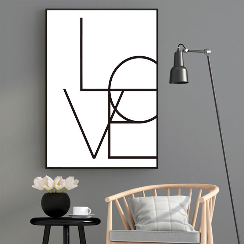 Love Amore Canvas Wall