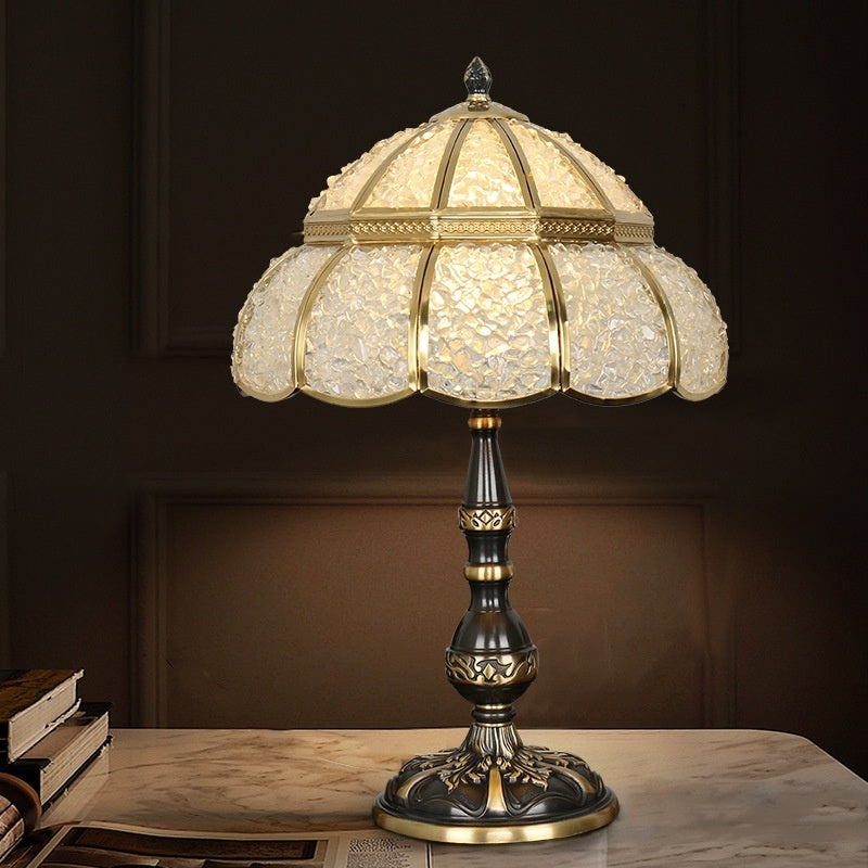 Natural Agate And Pure Copper Home Decor Table Lamp