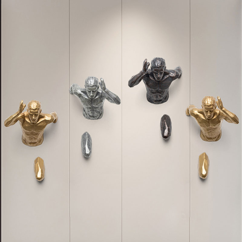Character wall hanging wall decoration art creativity 
