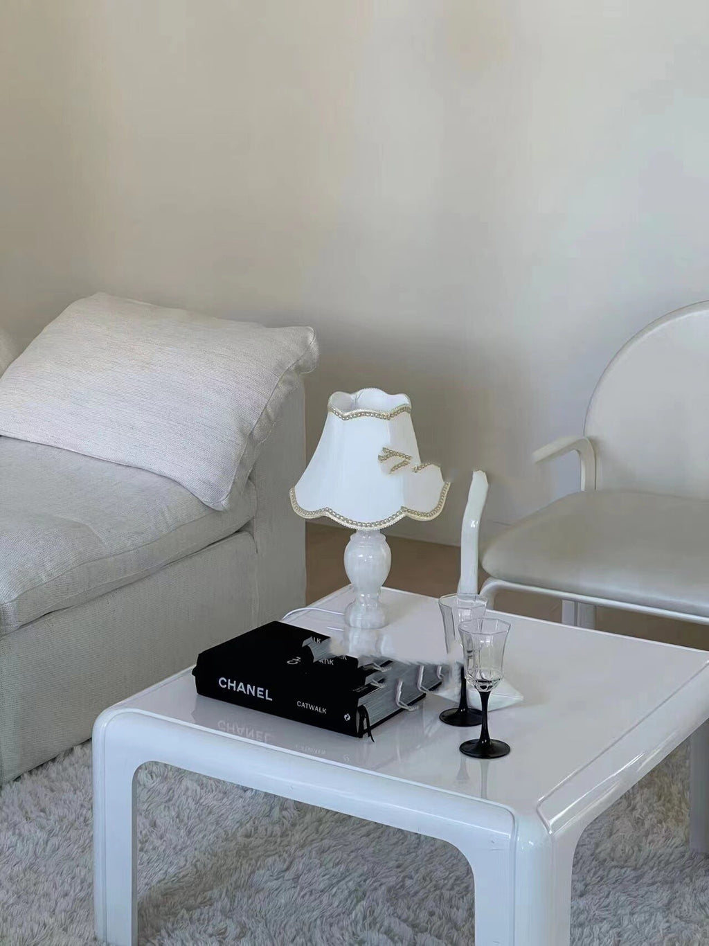 Bedside Table Lamp American-style Living Room Decor