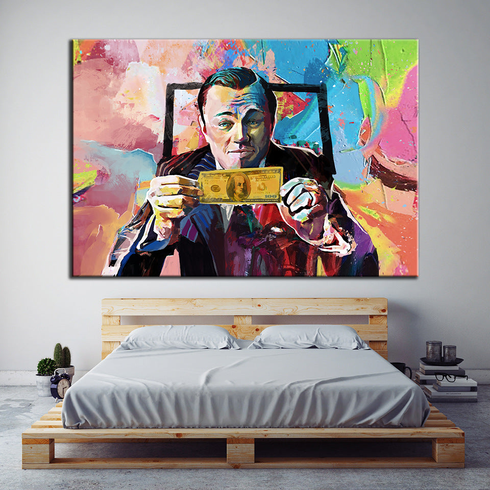 Abstract poster wall art canvas 