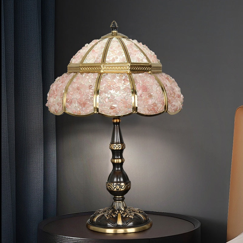 Natural Agate And Pure Copper Home Decor Table Lamp
