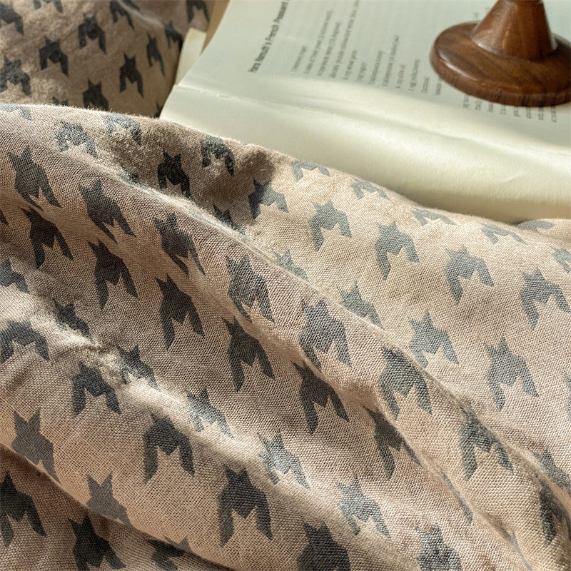 Houndstooth Cotton Double-layer 