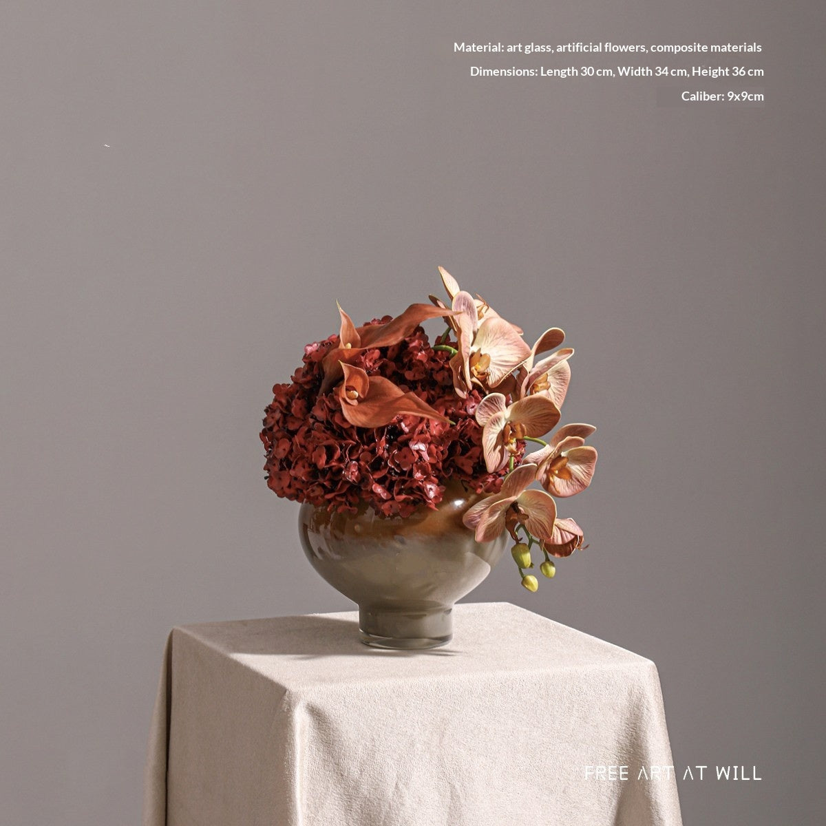 Creative Glass Vase For Table Decor