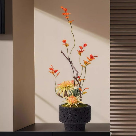 High-end Entryway Desk Dining Table Coffee Table Greenery And Small Potted Plants For Stylish Decor